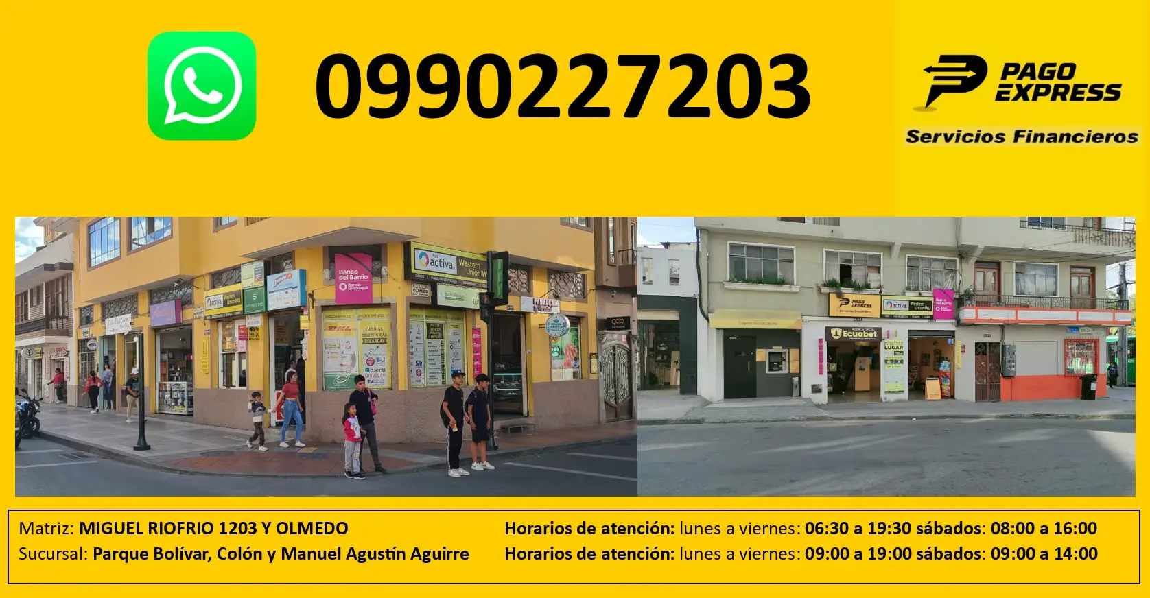 Evolución PagoExpress Ecuador